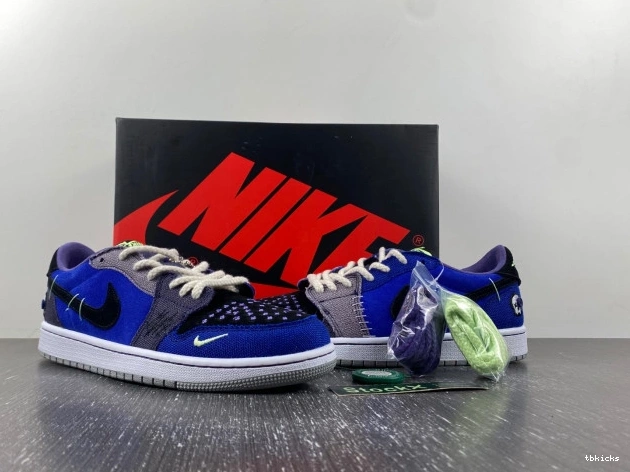 Cheap TB Williamson DZ7292-420 OG Zion Retro Jordan 1 Voodoo Low 0726